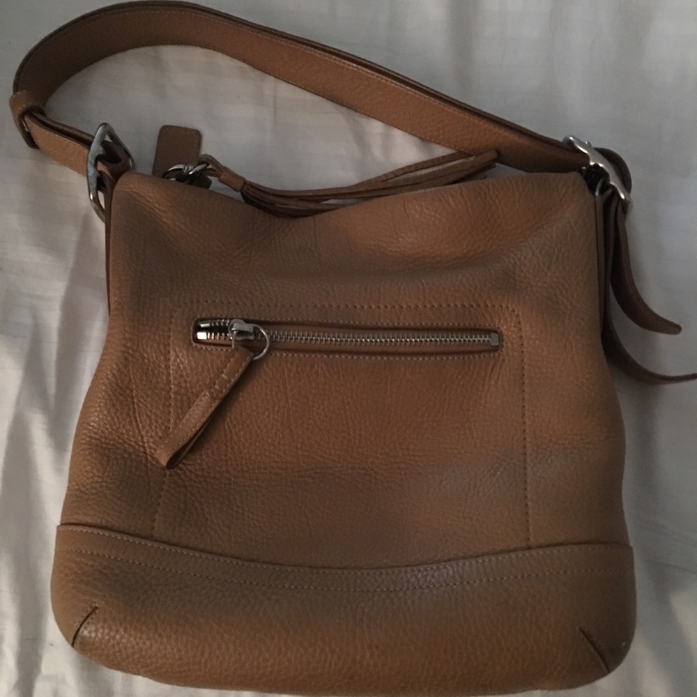 Authentic Coach Full Grain Leather Bag